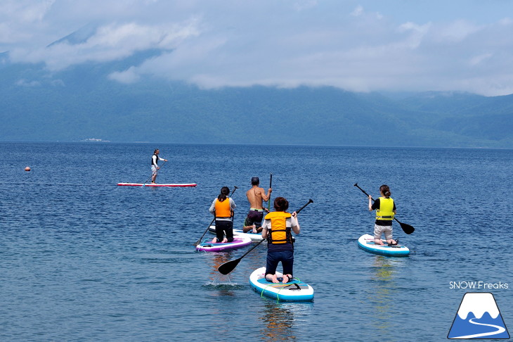 パドルクラブ 話題のアクティビティ『SUP』無料体験試乗会 in 支笏湖